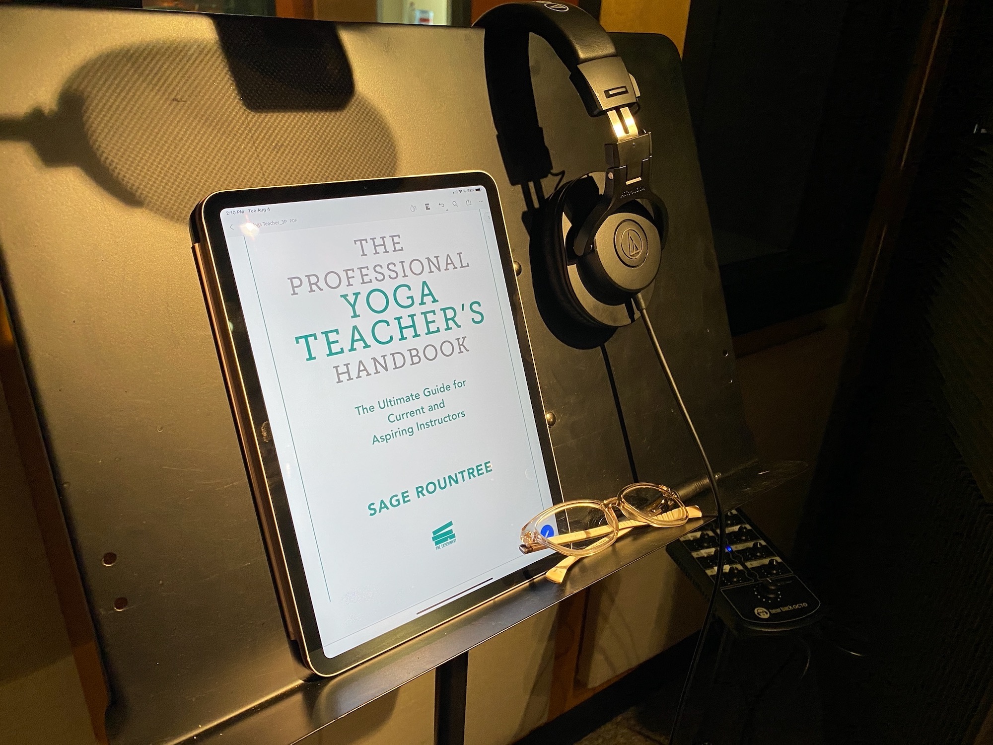 Now Available: Audiobook of The Professional Yoga Teacher’s Handbook